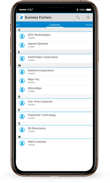 Manage Customer & Partner Data