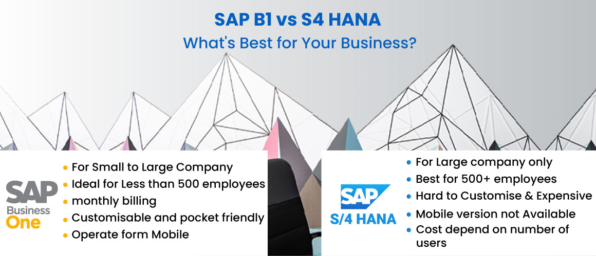 SAP-B1-vs-S4-HANA-Key-Differences