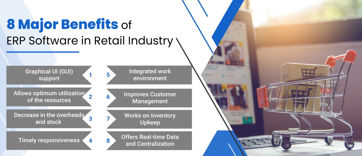8 Main Benefits of Using ERP for Retail Industry